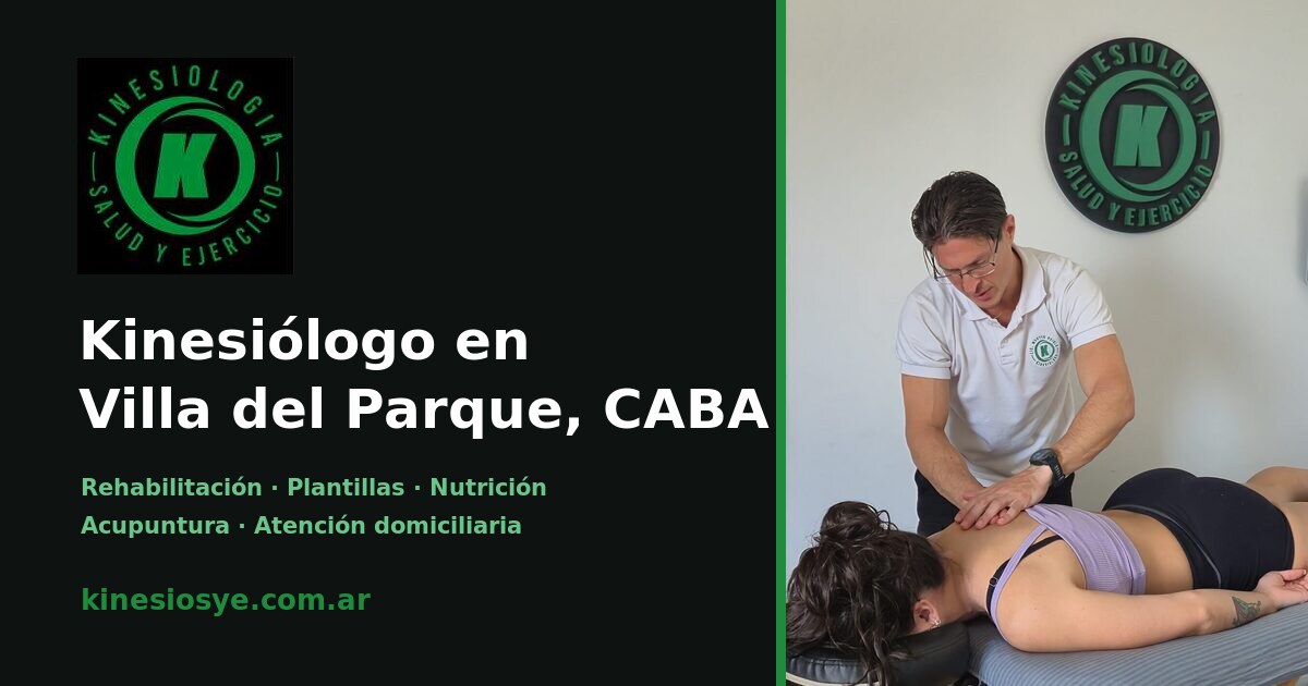 Dolor lumbar: cuándo consultar a un kinesiólogo en Villa del Parque
